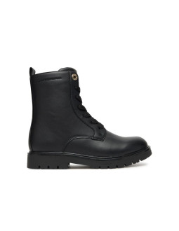 Tommy hilfiger damskie botki lacu-up bootie t3a5-34012-1355999 black