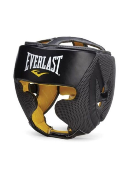 Kask bokserski ochronny everlast c3 evercool pro czarny s/m - 723710-70