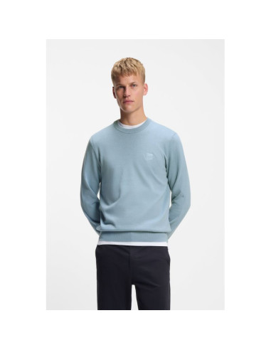 Bluza męska boss knitwear kanovano_s light/pastel blue (50527583-451)