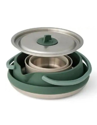 Zestaw kuchenny sea to summit detour stainless steel kettle cook set