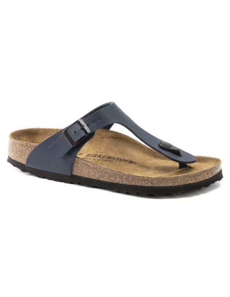 Birkenstock damskie japonki gizeh bs 0143623 blue (szerokość wąska)