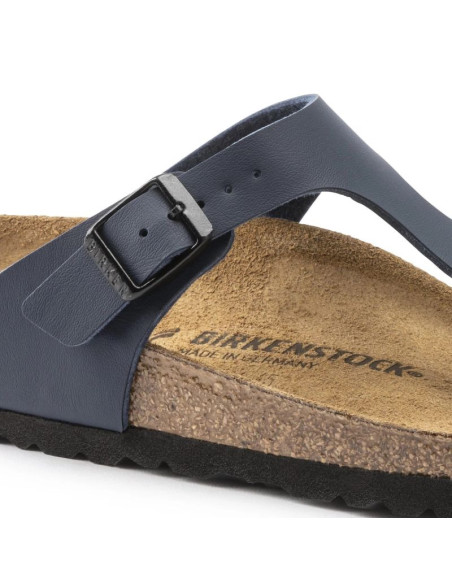 Birkenstock damskie japonki gizeh bs 0143623 blue (szerokość wąska)