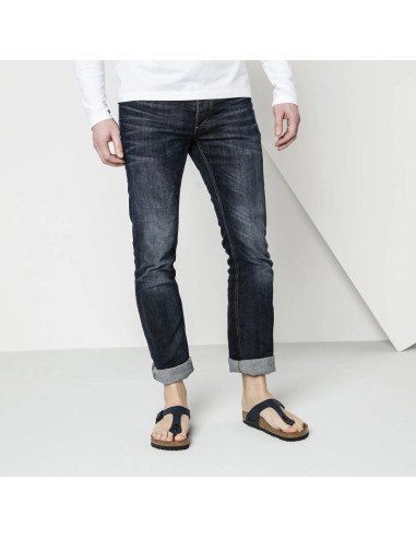 Birkenstock damskie japonki gizeh bs 0143623 blue (szerokość wąska)