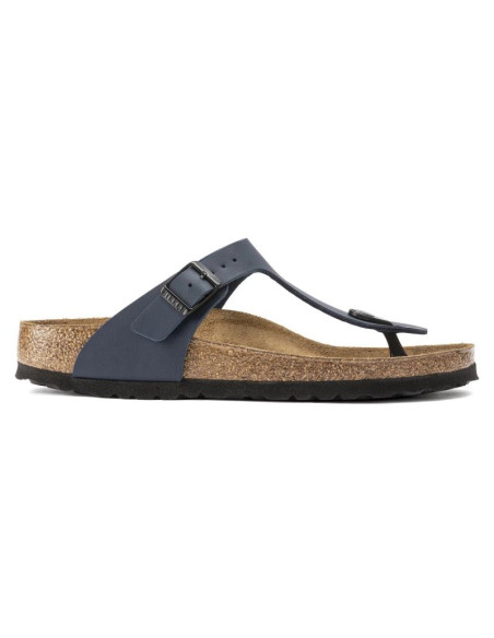 Birkenstock damskie japonki gizeh bs 0143623 blue (szerokość wąska)