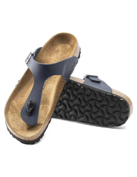 Birkenstock damskie japonki gizeh bs 0143623 blue (szerokość wąska)