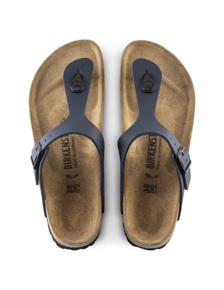 Birkenstock damskie japonki gizeh bs 0143623 blue (szerokość wąska)