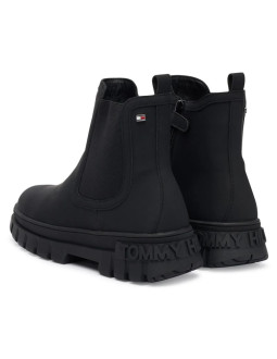 Tommy hilfiger damskie botki chelsea boot t3x5-34130-1355999 black 2