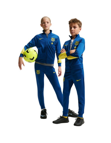 Dres dla dzieci nike fc barcelona strike ciemnoniebieski fz1414 431