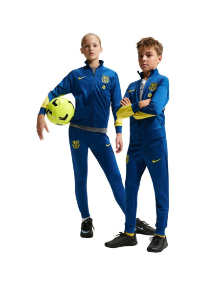 Dres dla dzieci nike fc barcelona strike ciemnoniebieski fz1414 431