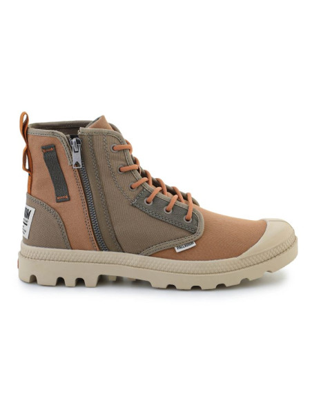 Palladium men's pampa detroit zip su 04612-961-m dusky green/brown