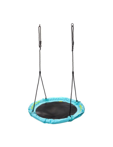 Huśtawka bocianie gniazdo meteor 100 cm niebieski