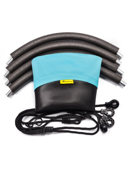 Huśtawka bocianie gniazdo meteor 100 cm niebieski