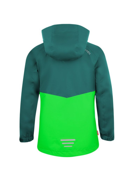 Kurtka wodoodporna 3w1 dziecięca dla chłopca/dziewczynki trollkids kids bryggen 3in1 jacket zielony (418-308)