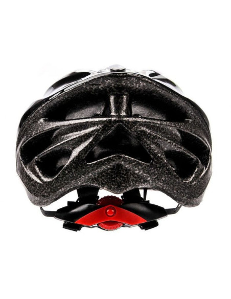 Kask rowerowy meteor hb25 czarno-zielony