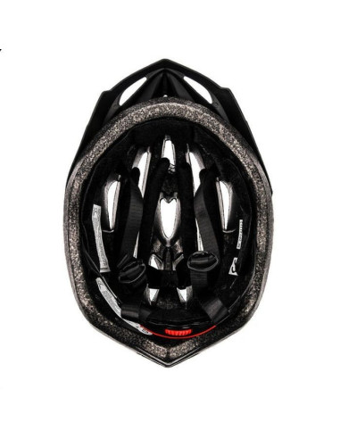 Kask rowerowy meteor hb25 czarno-zielony