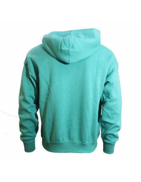 Bluza męska z kapturem air jordan brooklyn fleece turkusowa - ib7241-392