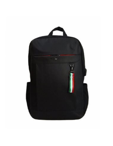 Plecak miejski aeronautica militare zaino czarny - am-1553