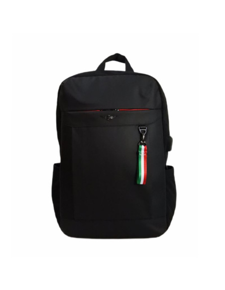 Plecak miejski aeronautica militare zaino czarny - am-1553