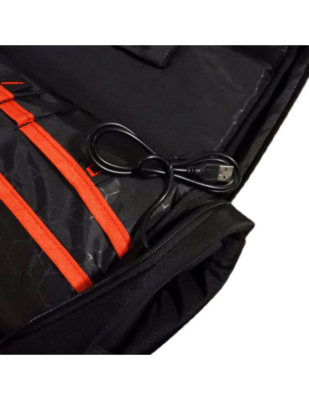 Plecak miejski aeronautica militare zaino czarny - am-1553