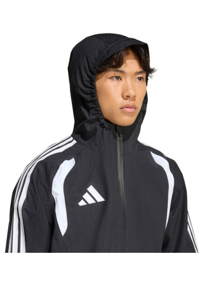 Kurtka męska adidas tiro 26 rain czarna jj2969