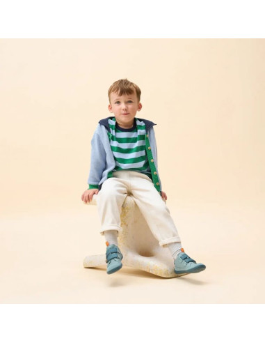 Buty affenzahn halbschuh leder buddy rabbit jr 00428