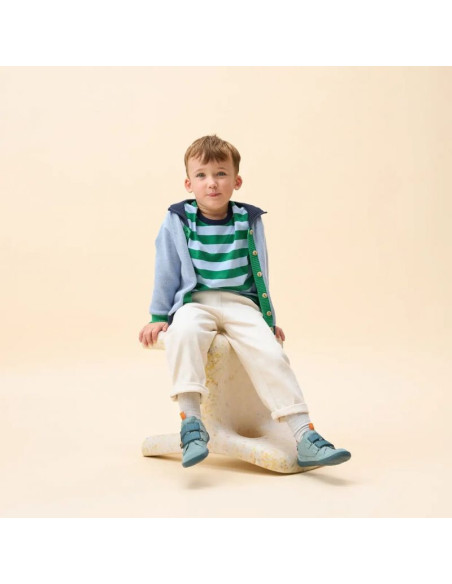 Buty affenzahn halbschuh leder buddy rabbit jr 00428