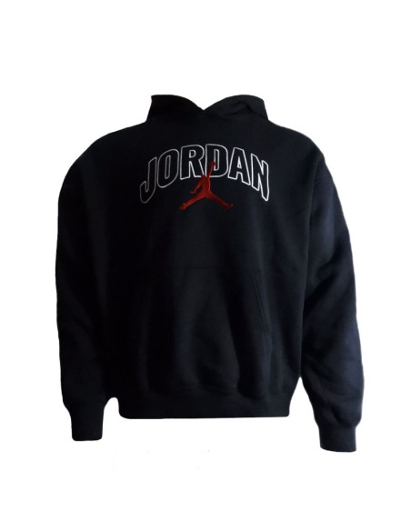 Bluza męska z kapturem air jordan brooklyn fleece czarna - ib7241-010