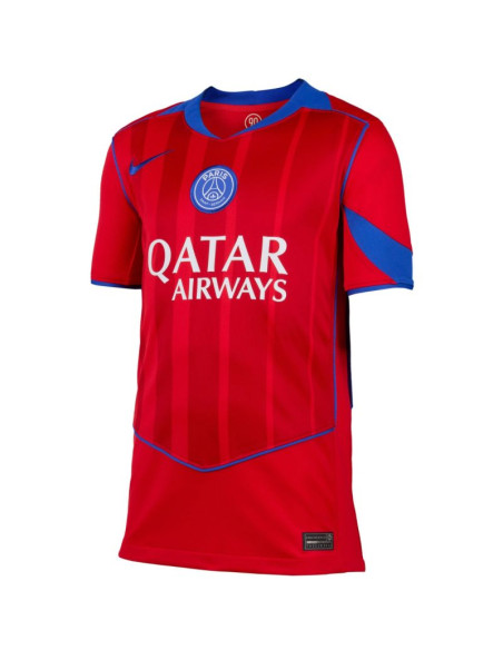 Koszulka dla dzieci nike psg stadium 2025/26 czerwona hm4126 680