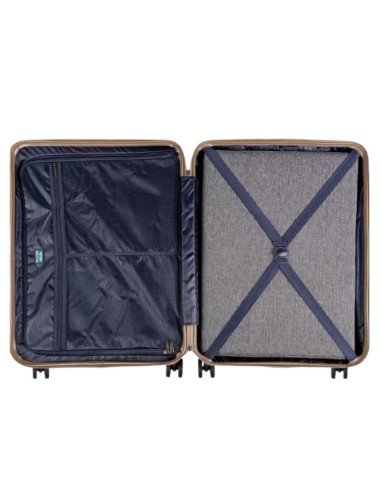 Duża pojemna podróżna walizka na kółkach puccini poliwęglan 89l pc029a-6