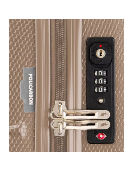 Duża pojemna podróżna walizka na kółkach puccini poliwęglan 89l pc029a-6