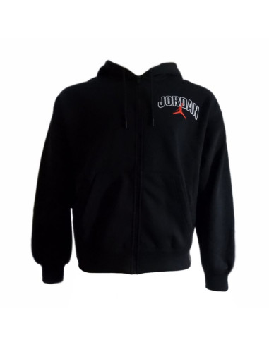 Bluza z kapturem air jordan brooklyn fleece full-zip hoodie czarna - ib7908-010