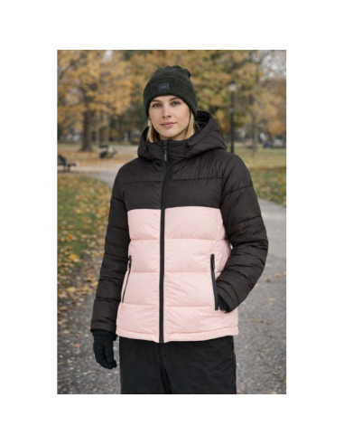 O'neill o'riginals puffer jacket peach whip colour block [1500070-44021] r. s