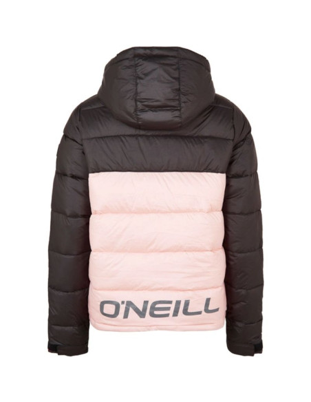 O'neill o'riginals puffer jacket peach whip colour block [1500070-44021] r. s