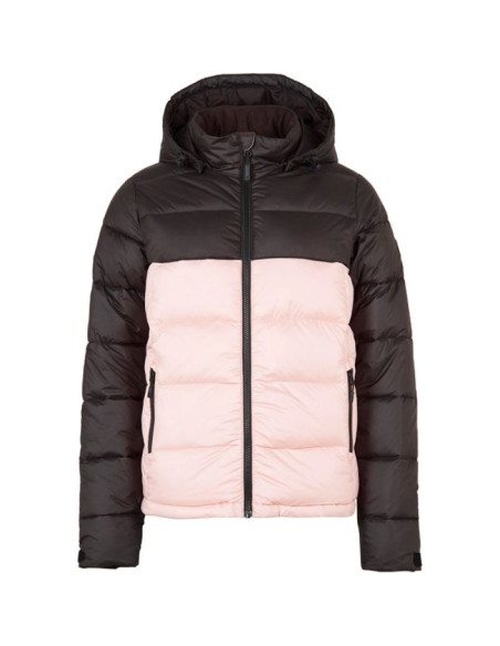 O'neill o'riginals puffer jacket peach whip colour block [1500070-44021] r. s