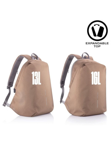 Xd design plecak antykradzieżowy bobby soft brązowy p/n: p705.796