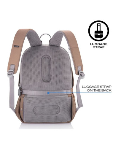 Xd design plecak antykradzieżowy bobby soft brązowy p/n: p705.796