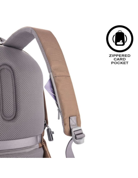 Xd design plecak antykradzieżowy bobby soft brązowy p/n: p705.796