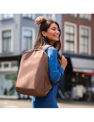 Xd design plecak antykradzieżowy bobby soft brązowy p/n: p705.796