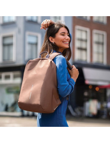 Xd design plecak antykradzieżowy bobby soft brązowy p/n: p705.796