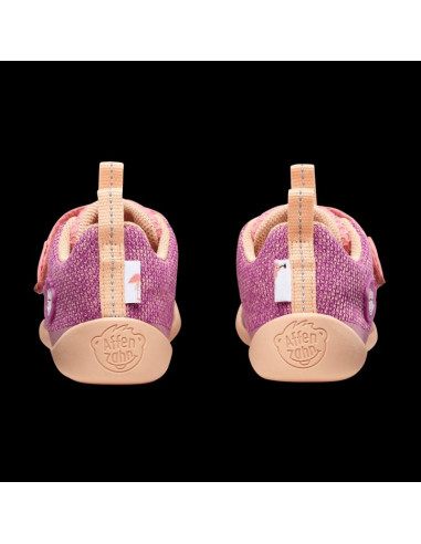 Affenzahn barefoot shoe knit happy flamingo  (00397-40060)
