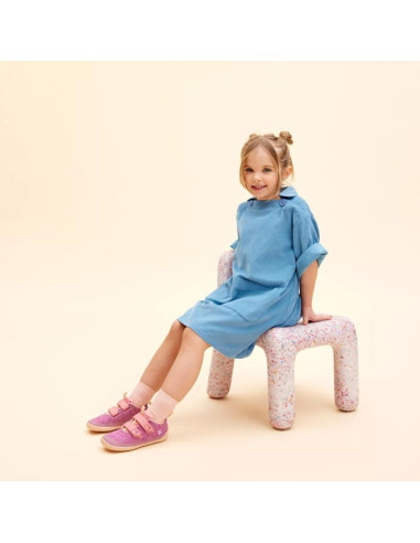 Affenzahn barefoot shoe knit happy flamingo  (00397-40060)