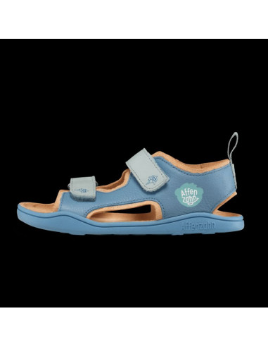 Affenzahn sandal leather airy shark  (01394-30211)