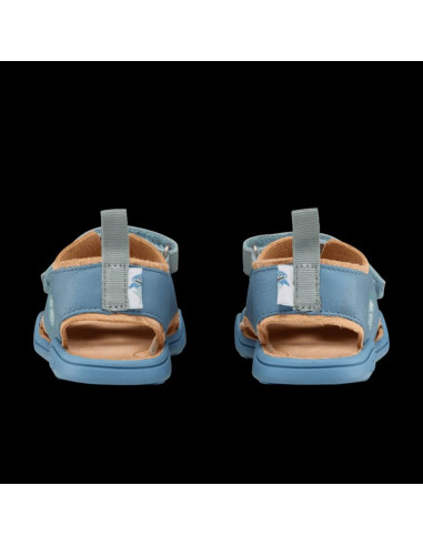 Affenzahn sandal leather airy shark  (01394-30211)