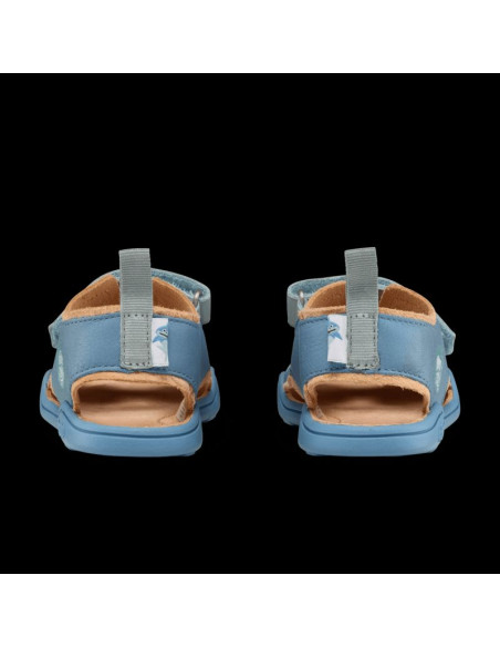 Affenzahn sandal leather airy shark  (01394-30211)