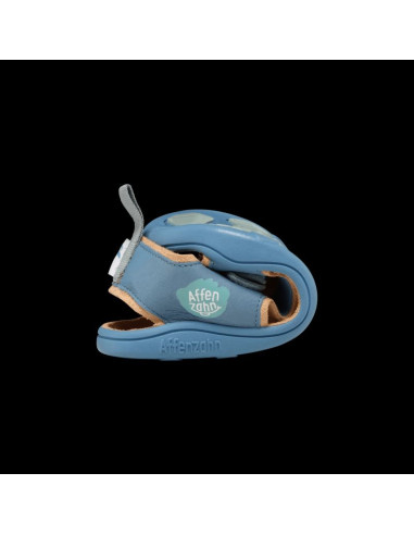 Affenzahn sandal leather airy shark  (01394-30211)