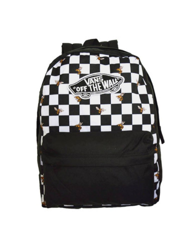 Plecak szkolny młodzieżowy vans realm bee checkerboard - vn0a3ui6yzt