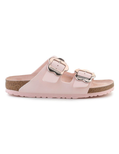 Birkenstock arizona flower buckle kids 1031703 light rose tonal