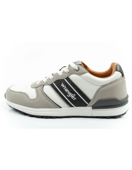 Wrangler buty sportowe męskie sneakersy wylie modne wygodne lekkie szare