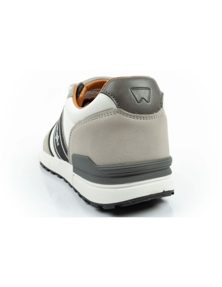 Wrangler buty sportowe męskie sneakersy wylie modne wygodne lekkie szare
