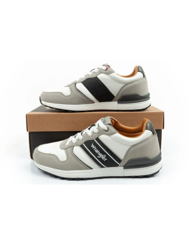 Wrangler buty sportowe męskie sneakersy wylie modne wygodne lekkie szare